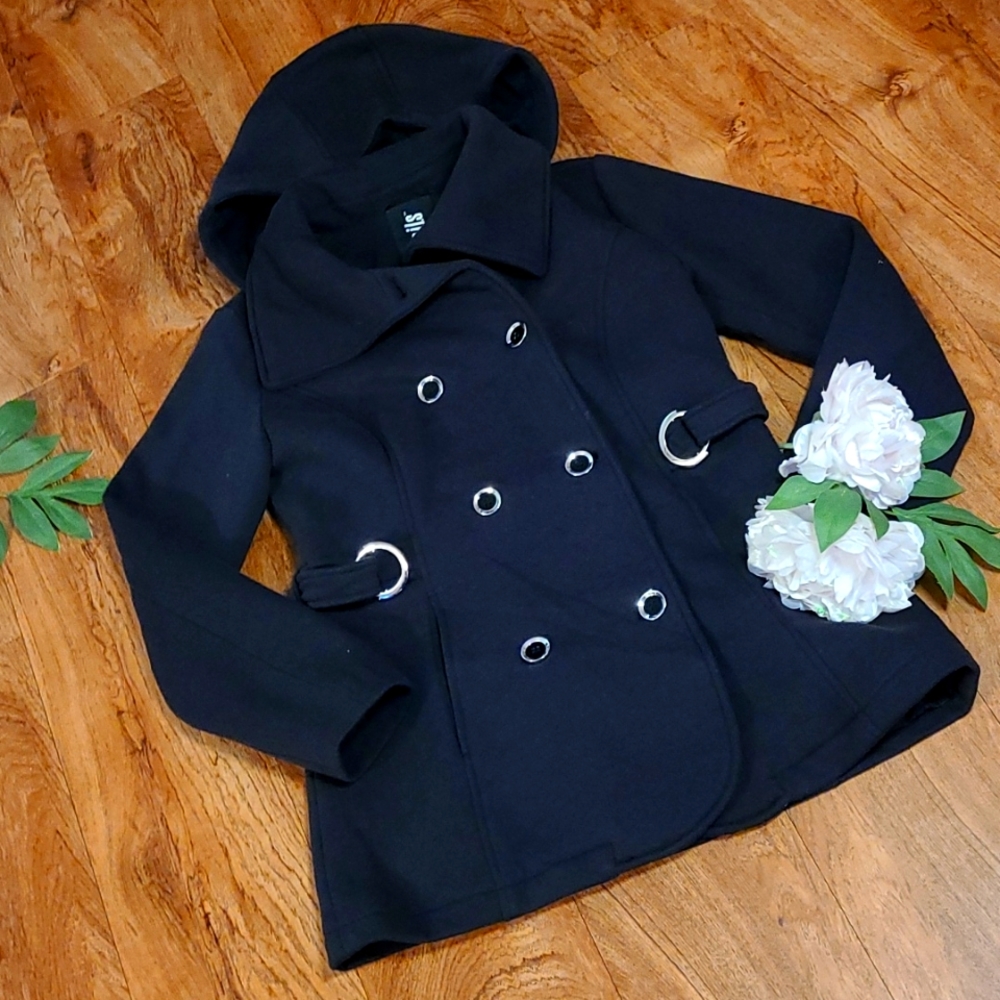 d.e.t.a.i.l.s INTL Black coat in size S